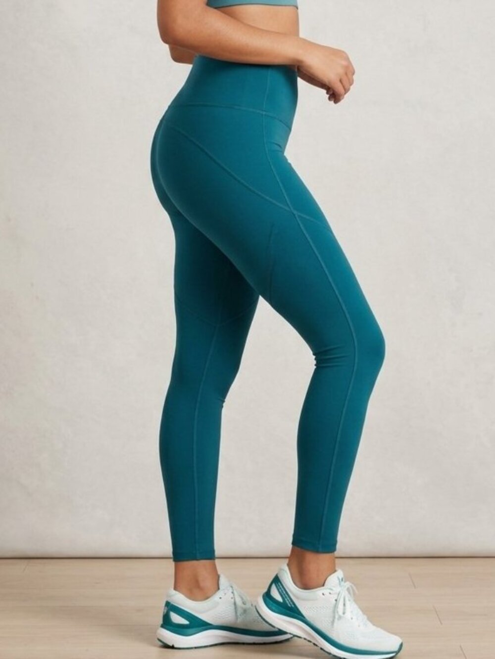 Kt by Knix Teen Leakproof Active Leggings Teal Atmosphere Size M